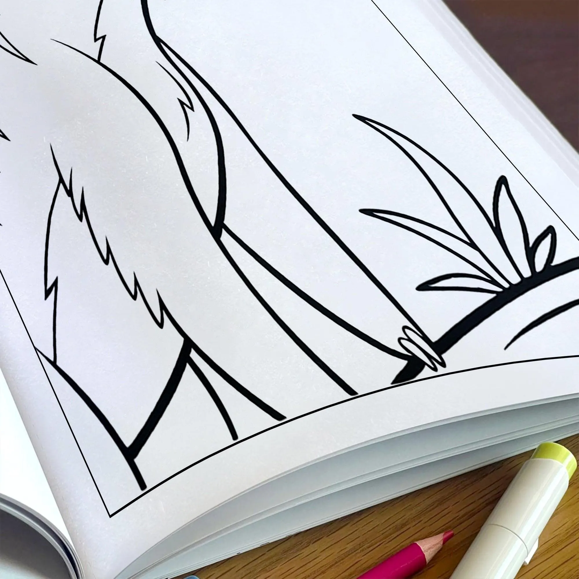Wild Friends Coloring Pages – 48 Pages – Fun Animal Designs – For Kids - image 5