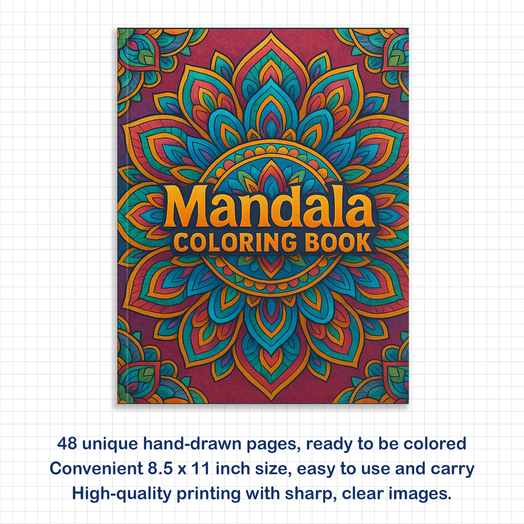 Mandala Coloring Book - Relaxing and Intricate Designs to Color - image 3
