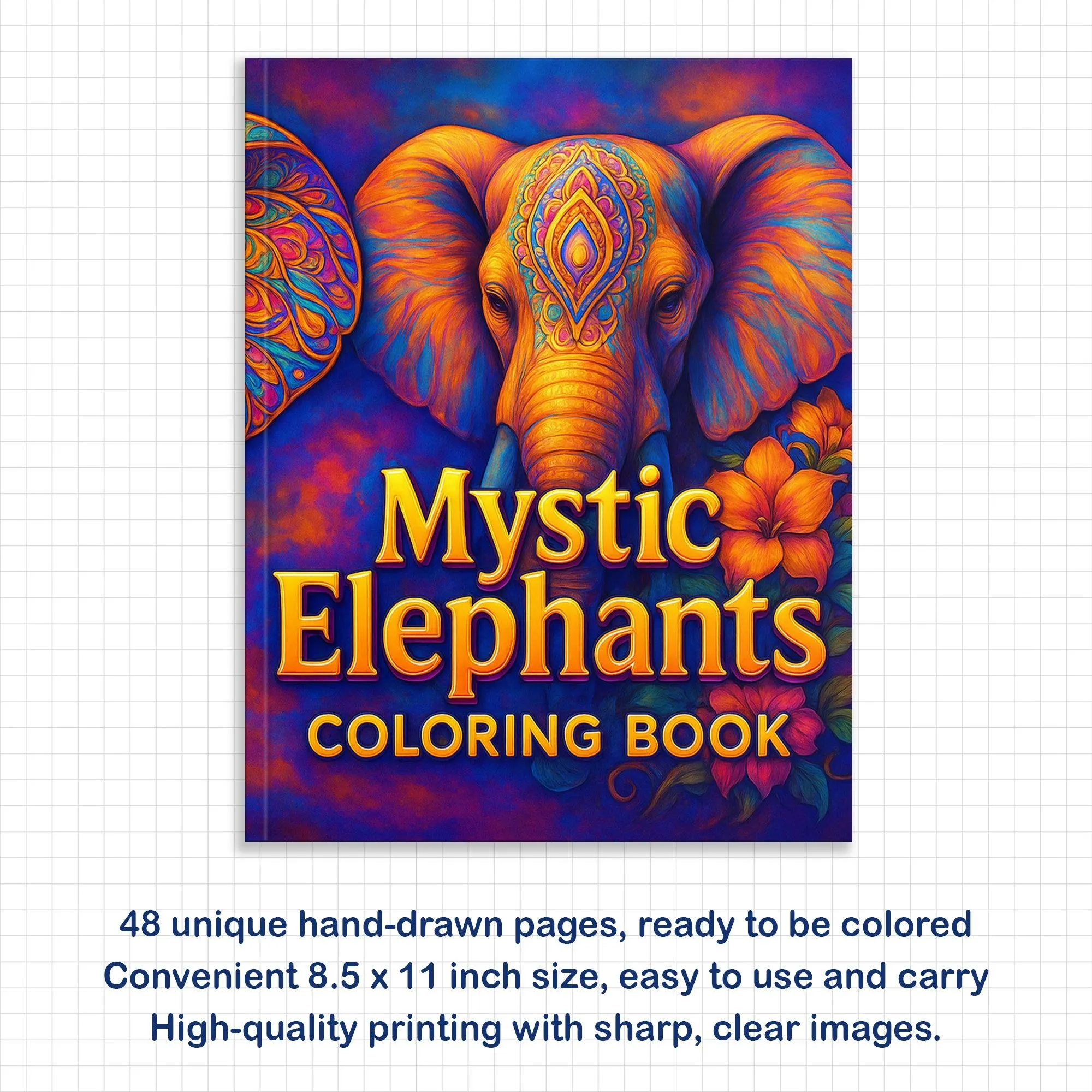 Mystic Elephants Coloring Pages – 48 Mandala-Inspired Designs for Adults - image 3