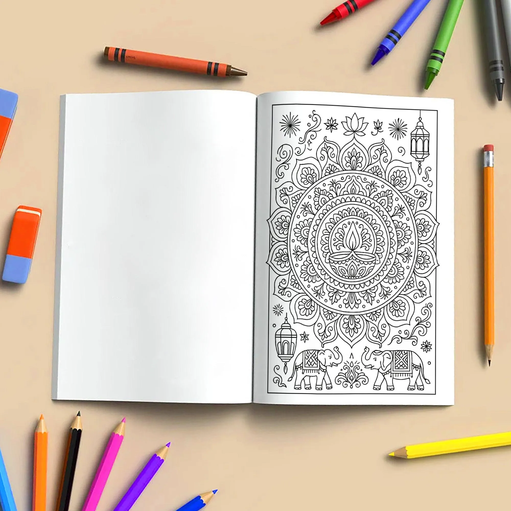 Cultural Mandala Journeys Coloring Pages – 48 Festive and Symbolic Designs for Adults - image 4