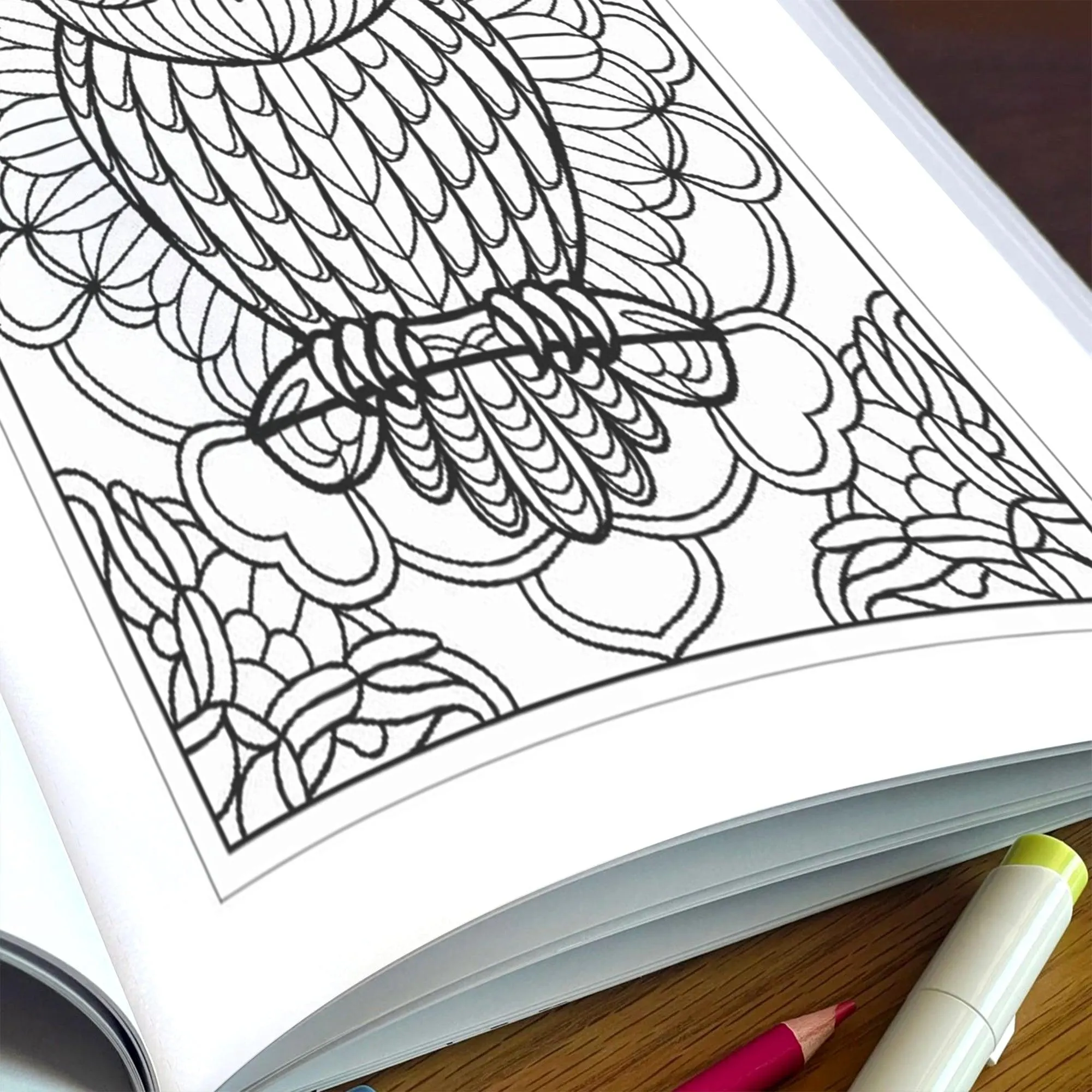 Wings & Whirls Mandala Coloring Pages – 48 Intricate Designs for Adults - image 5