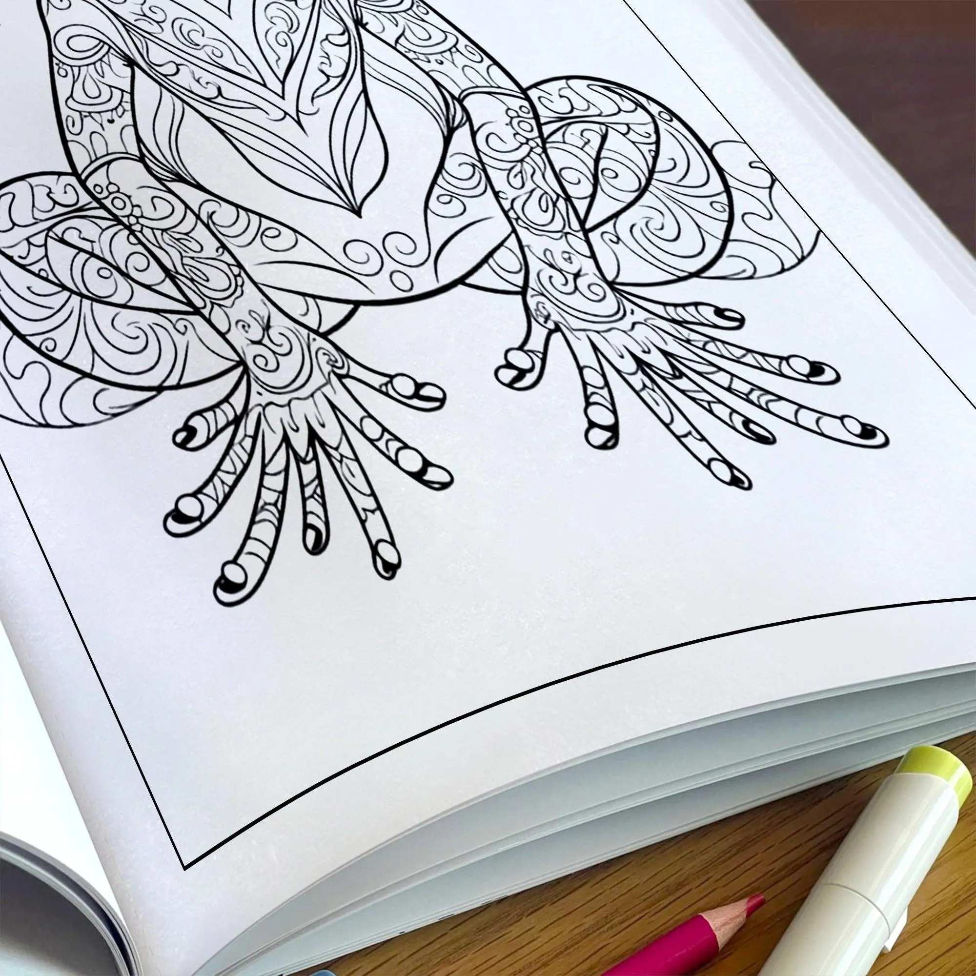 Elegant Frog Mandalas – 48 Intricate Coloring Pages for Adults - image 5