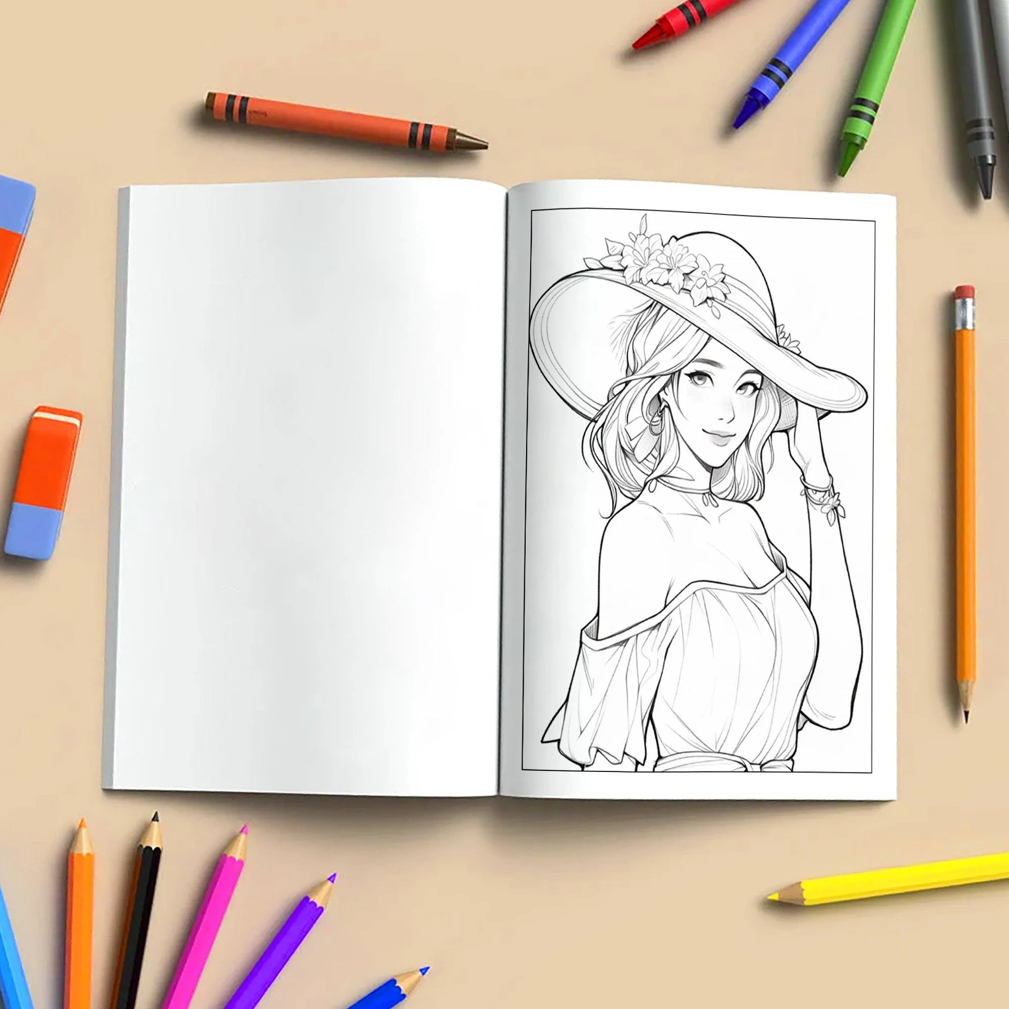 Tropical Smiles Hawaii Coloring Pages – 48 Fun Summer Activities for Kids - image 4