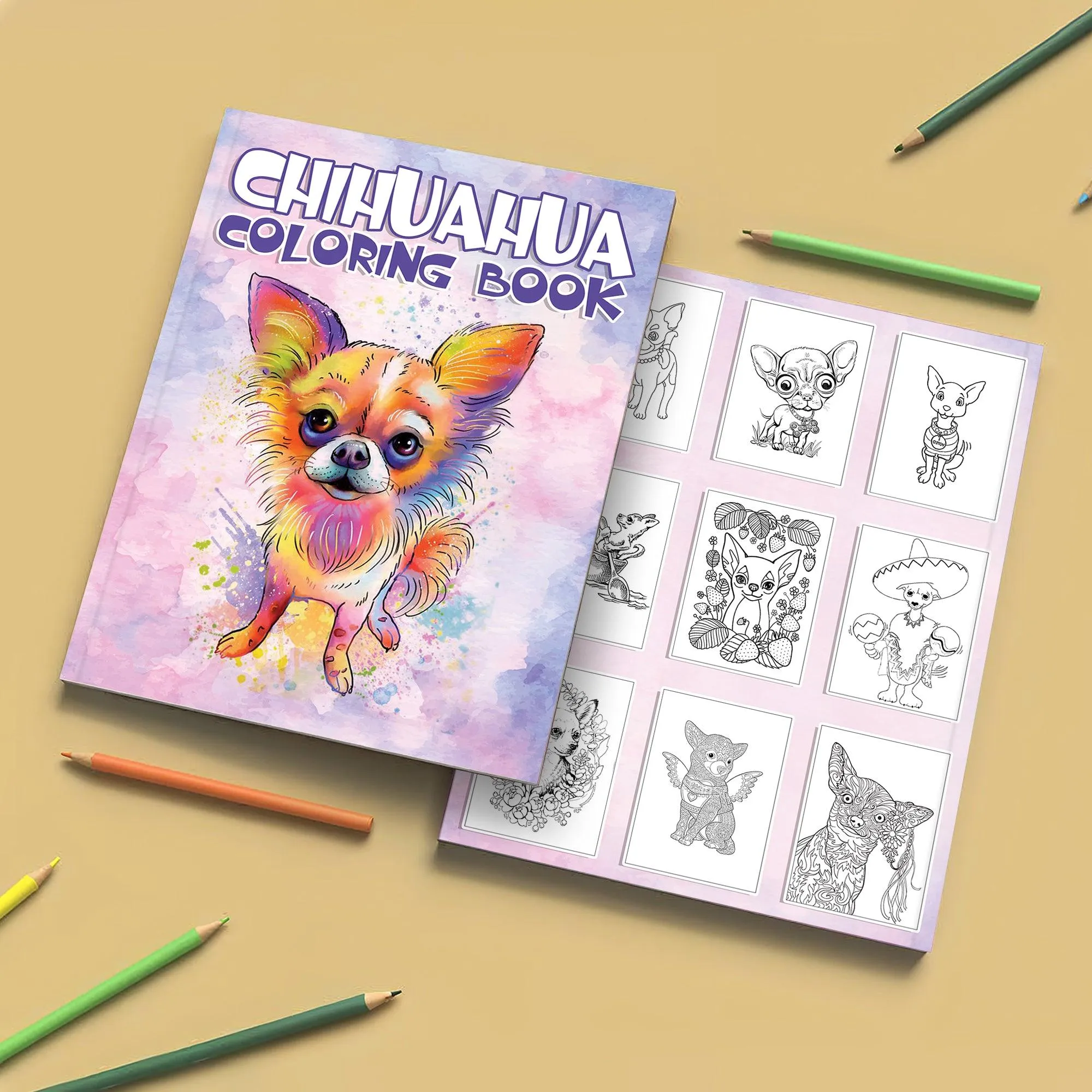 Chihuahua Love – Relaxing Coloring Book for Dog Fans of All Ages - image 7