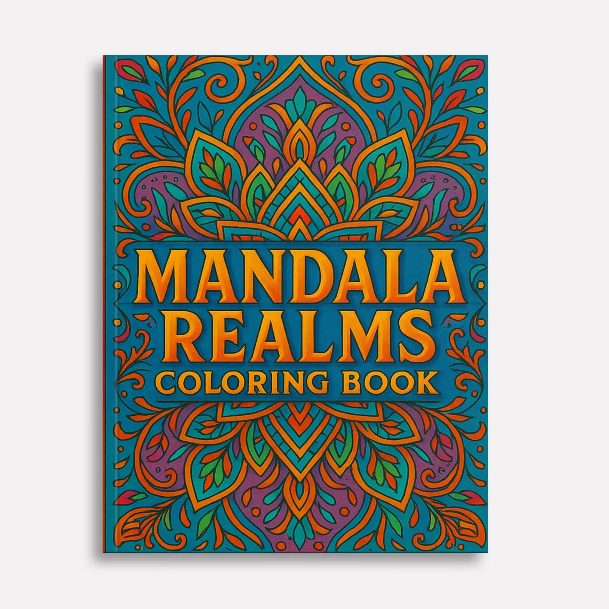 Mandala Realms Coloring Pages – 48 Unique Botanical, Marine, and Lace-Inspired Designs for Adults - image 2