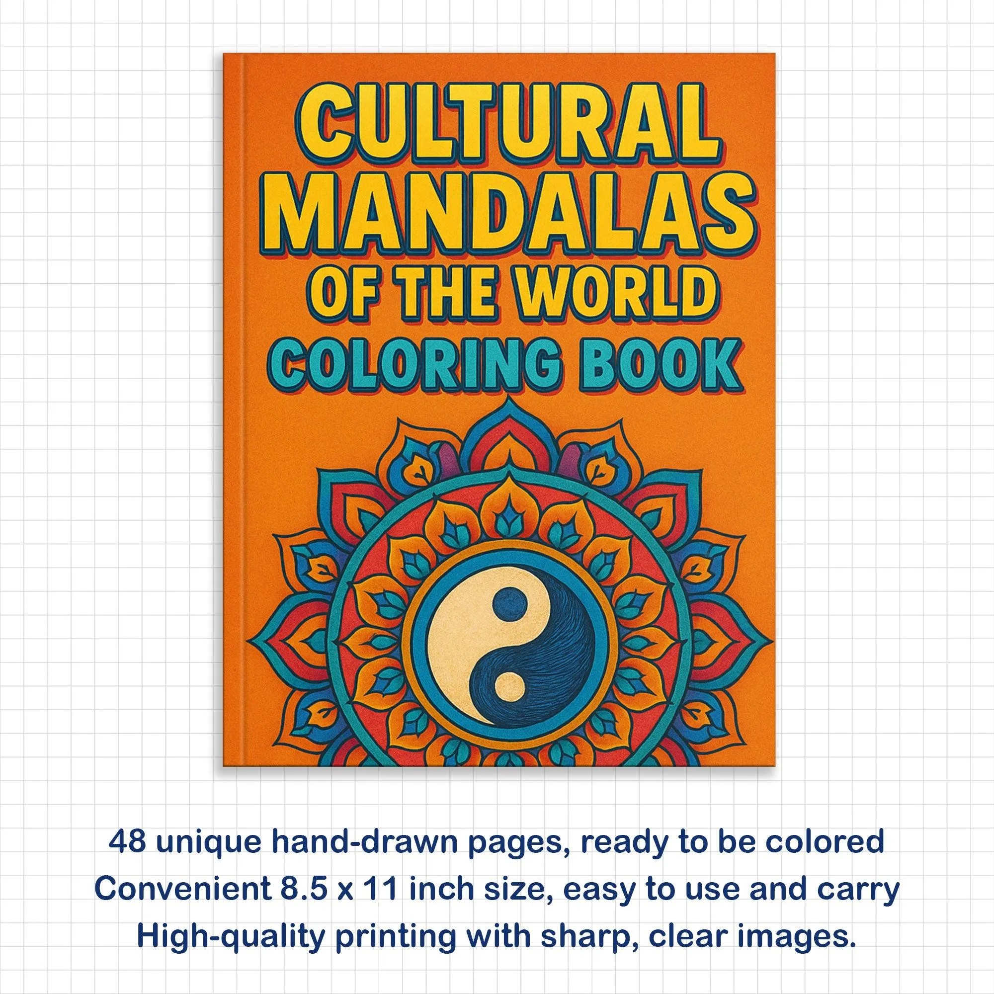 Cultural Mandalas of the World – Mandala Coloring Pages – 48 Pages – Mehndi, Aztec, Celtic & Eastern Patterns – For Adults - image 3