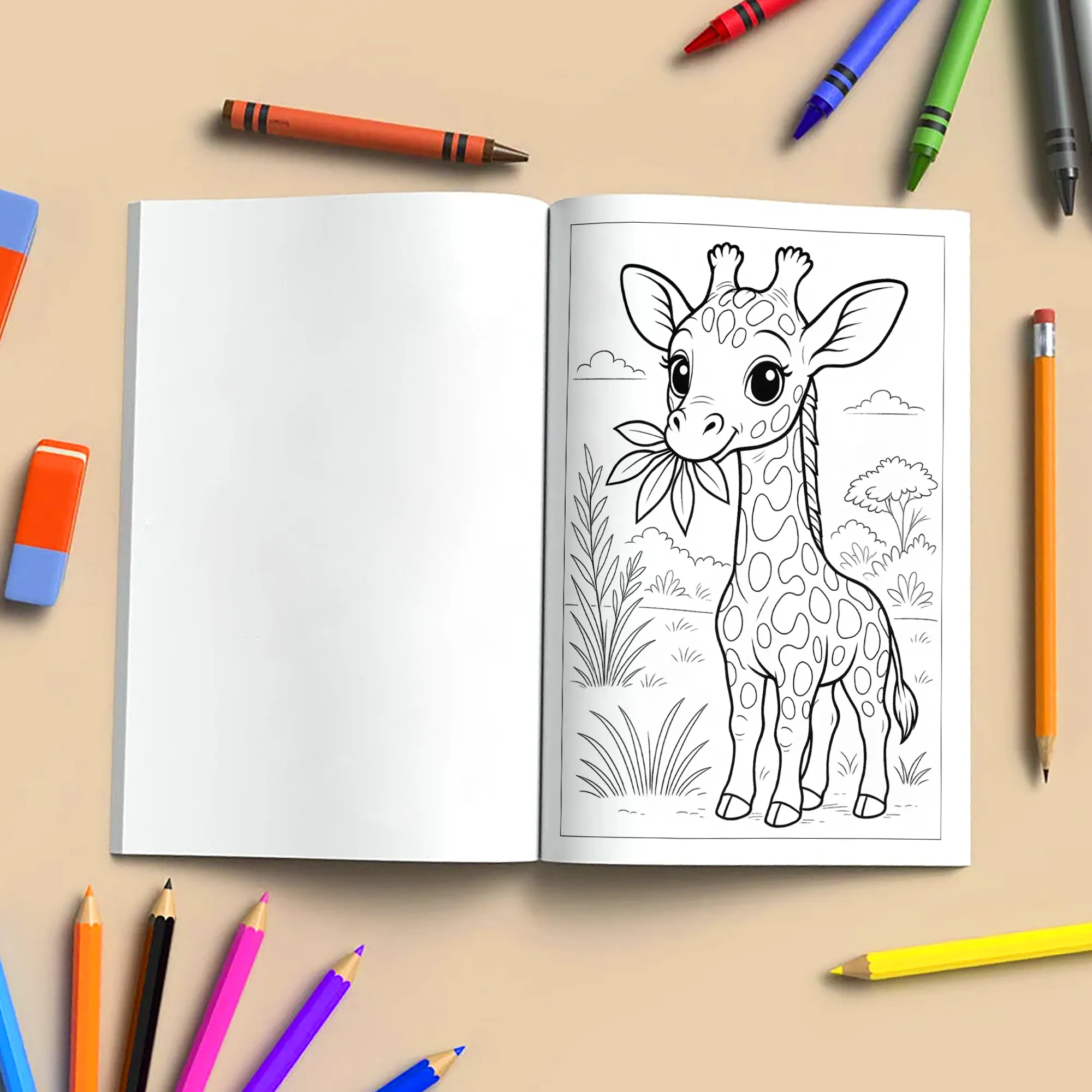Playful Animal Friends Coloring Pages – 48 Whimsical Designs for Adults - image 5