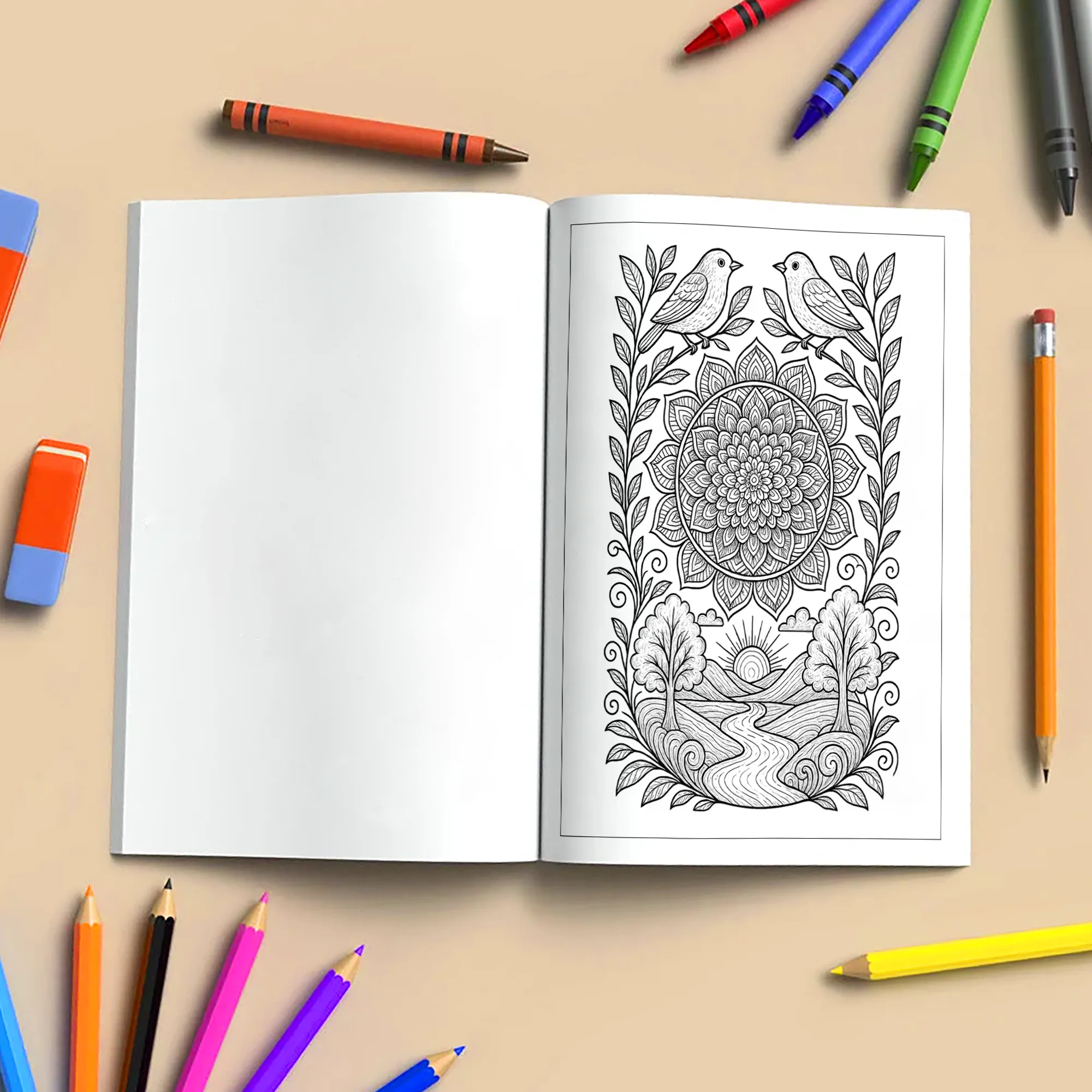Mandala Coloring Book - Beautiful Circular Patterns for Stress Relief - image 5