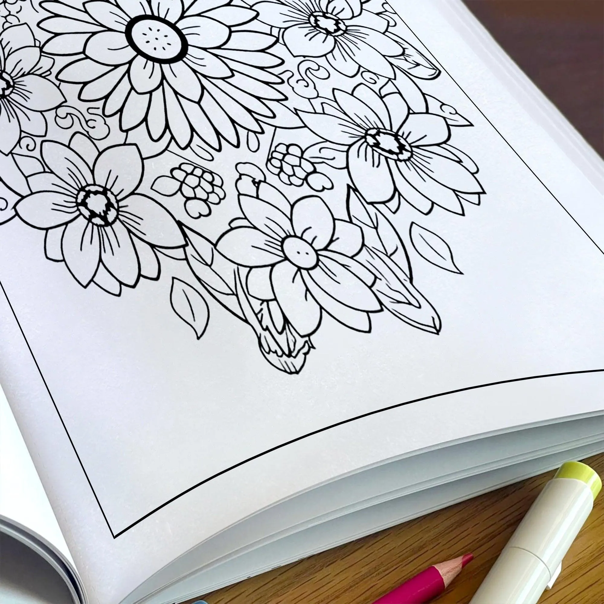 Mandala of Spring Nature Coloring Pages – 48 Pages – Botanical Mandalas, Fresh Spring Designs – For Adults - image 5