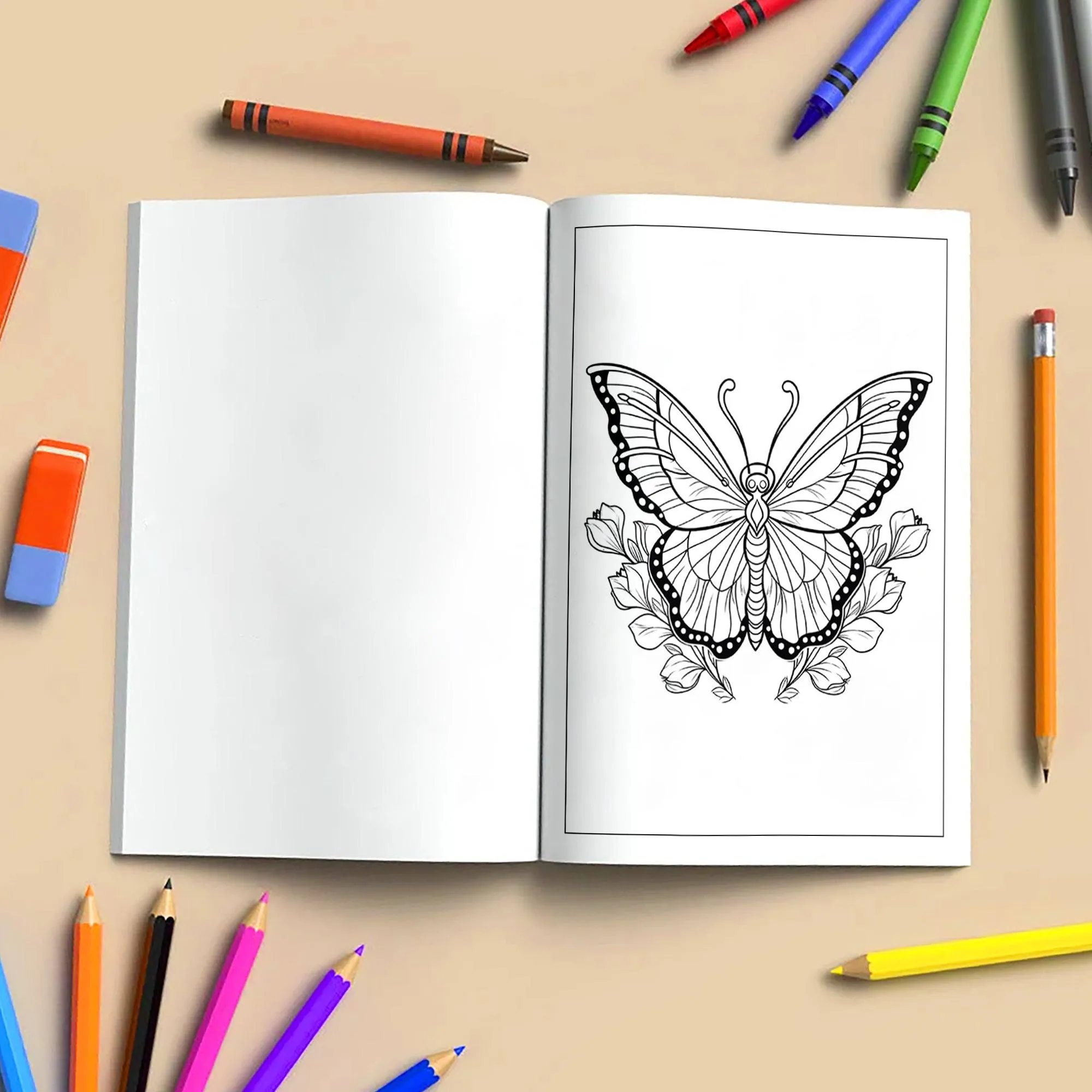 Butterfly Mandala Dreams Coloring Pages – 48 Elegant Nature-Inspired Designs for Adults - image 4