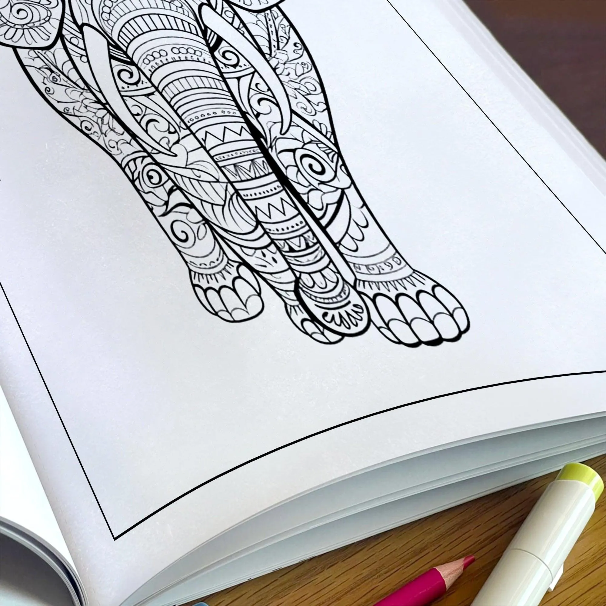 Mystic Elephants Coloring Pages – 48 Mandala-Inspired Designs for Adults - image 5
