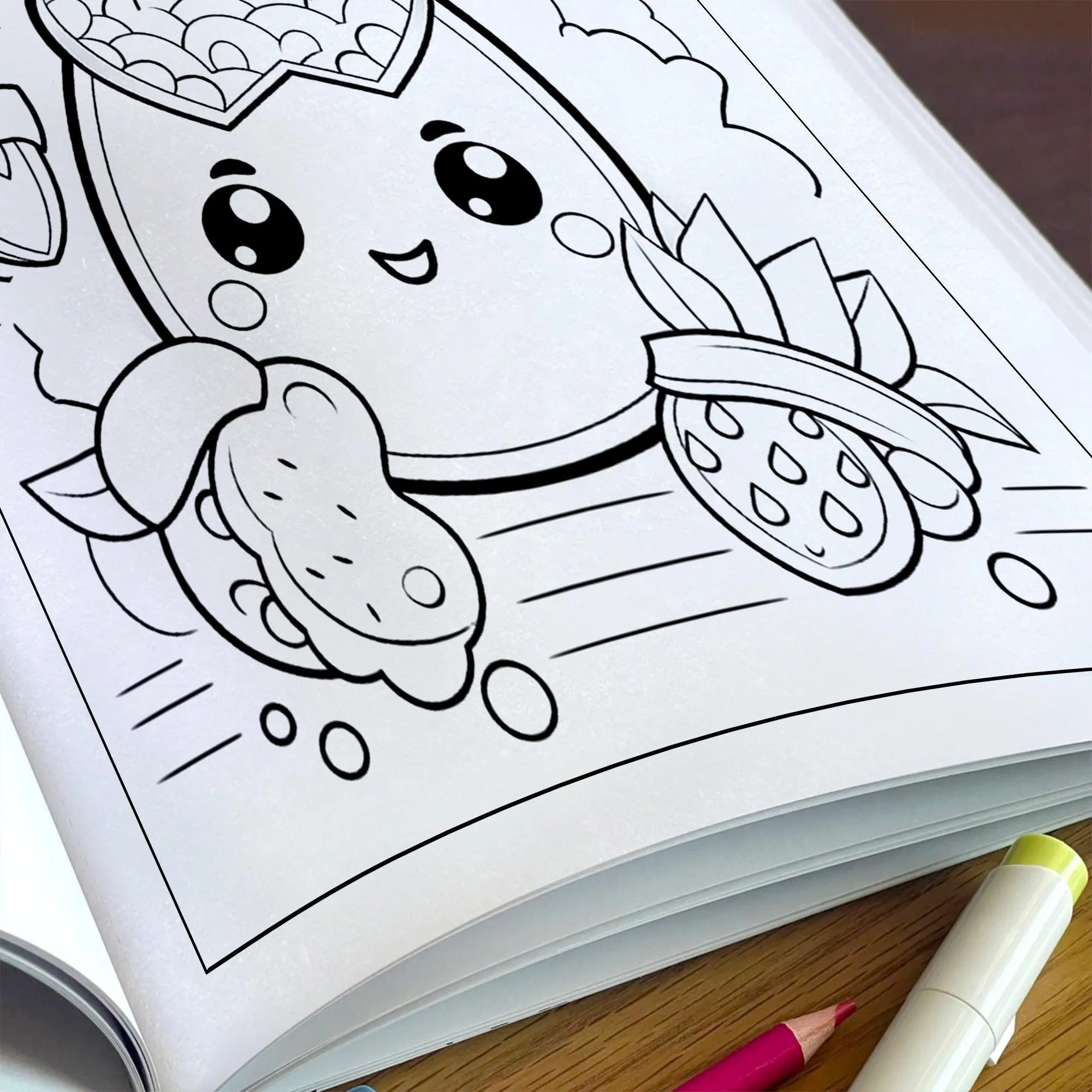 Pineapple Paradise Hawaii Coloring Pages – 48 Fun Summer Scenes for Kids - image 5