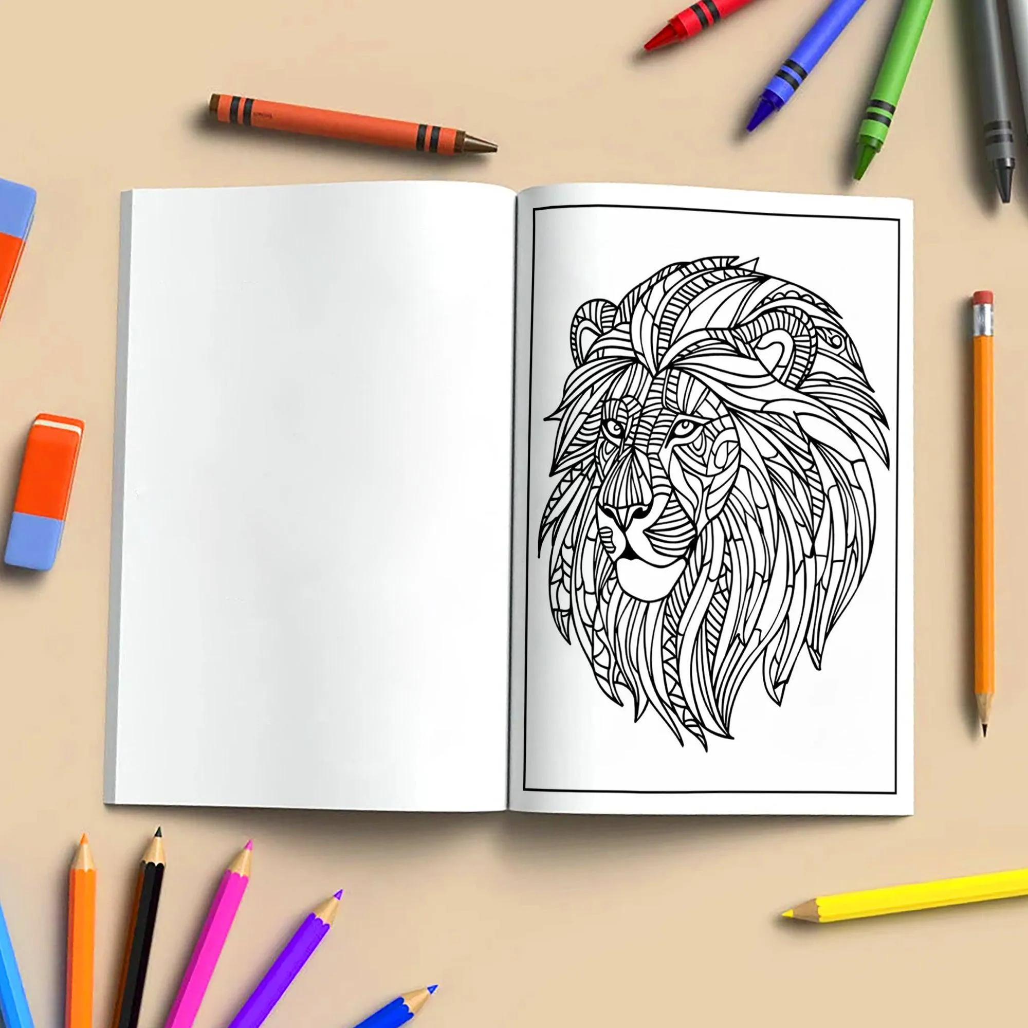 Wild Spirit Mandalas Coloring Pages – 48 Animal-Inspired Patterns for Adults - image 4