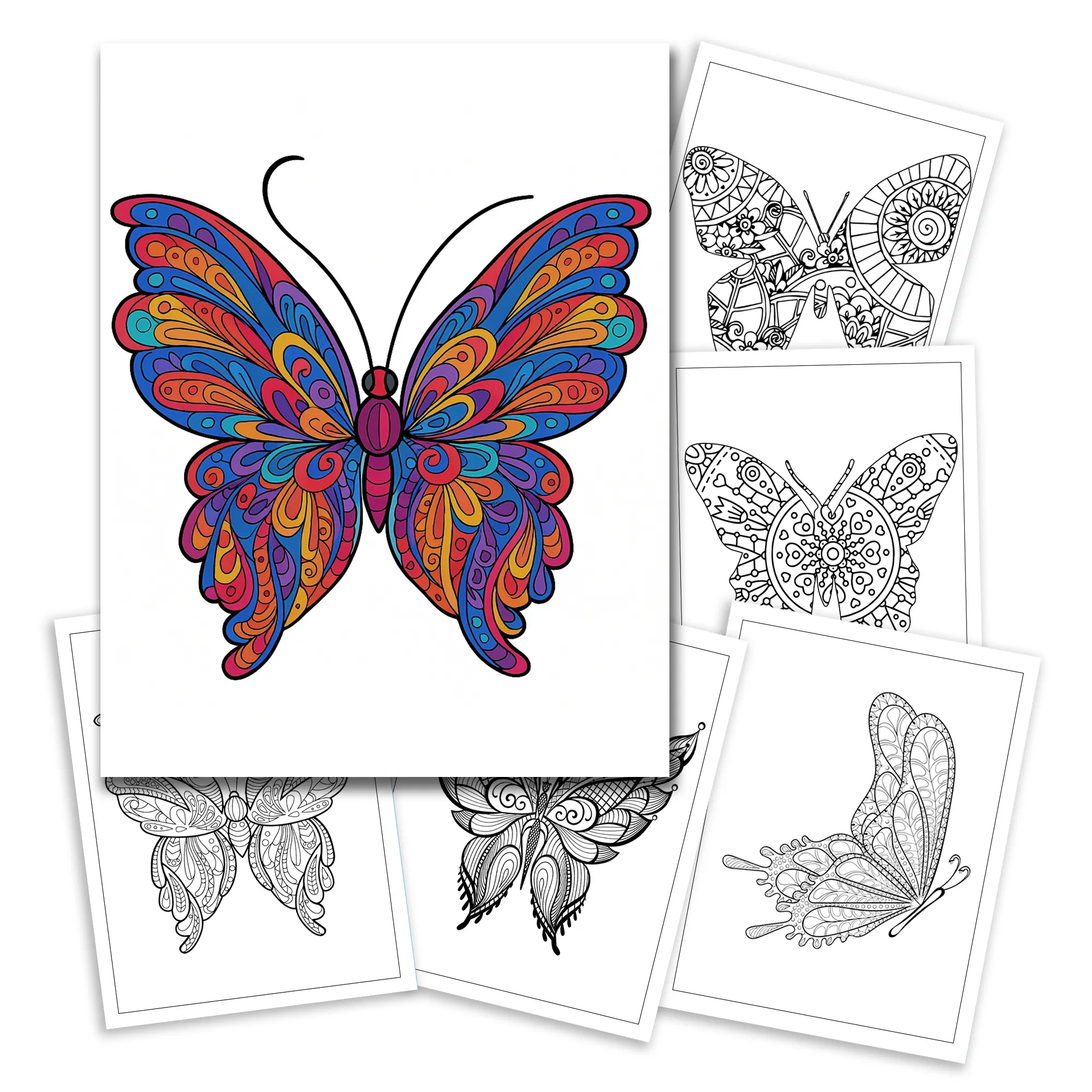 Beautiful Butterfly Coloring Book – Perfect Gift for Butterfly Lovers - image 2