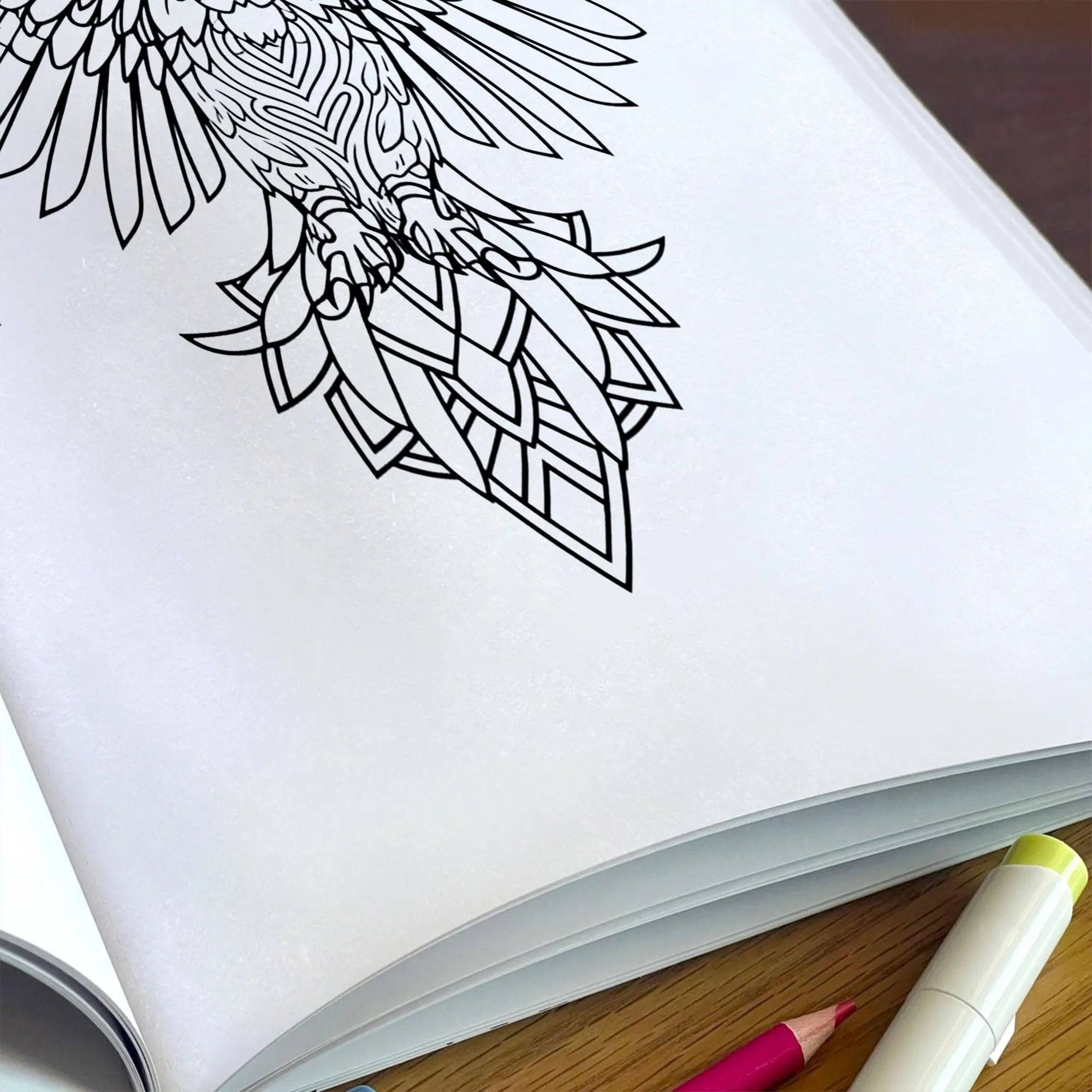 Mandala Creatures – Animals Coloring Pages – 48 Pages – Detailed Animal Mandalas, Artistic Zen Designs, Stress Relief – For Adults - image 5