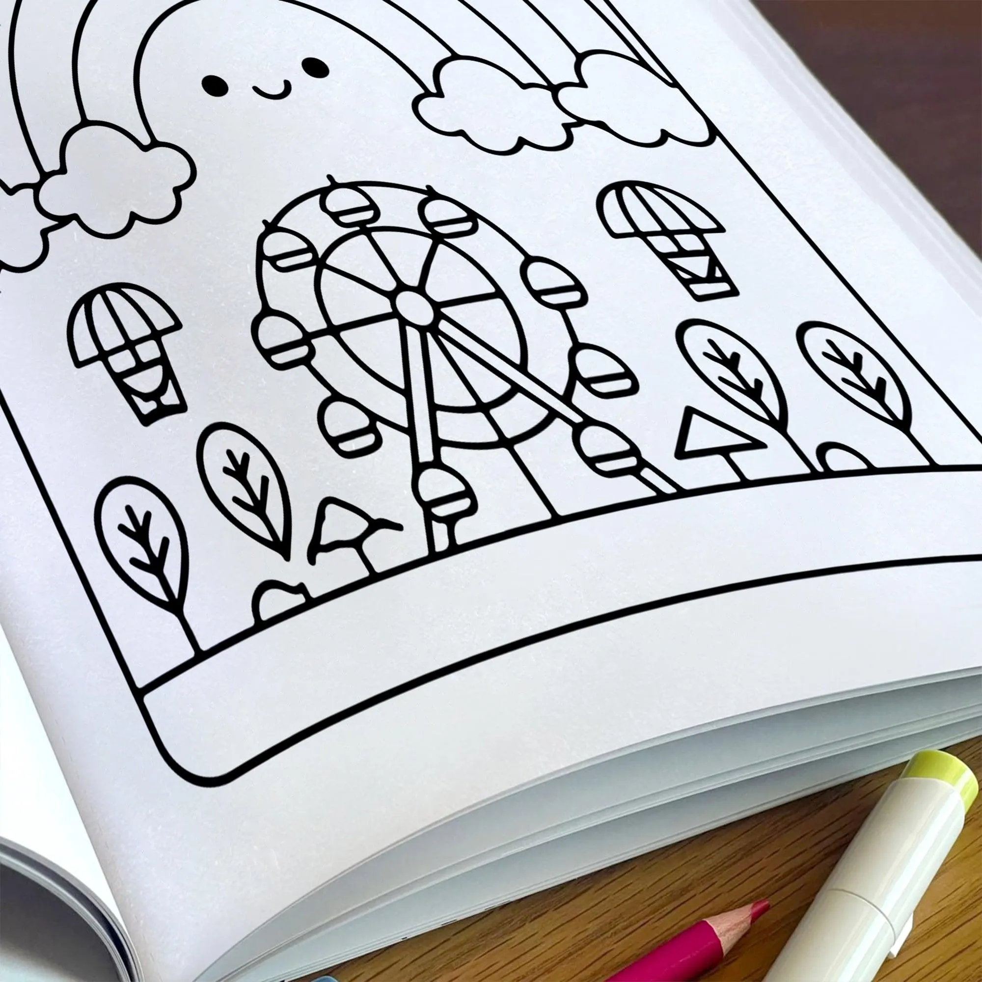 Tropical Joy Hawaii Coloring Pages – 48 Fun and Cute Summer Scenes for Kids - image 5