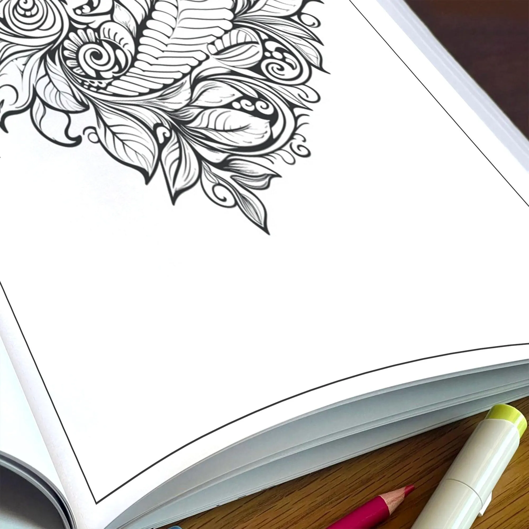 Romantic Mandala Coloring Pages – 48 Whimsical Love and Floral Patterns for Adults - image 5
