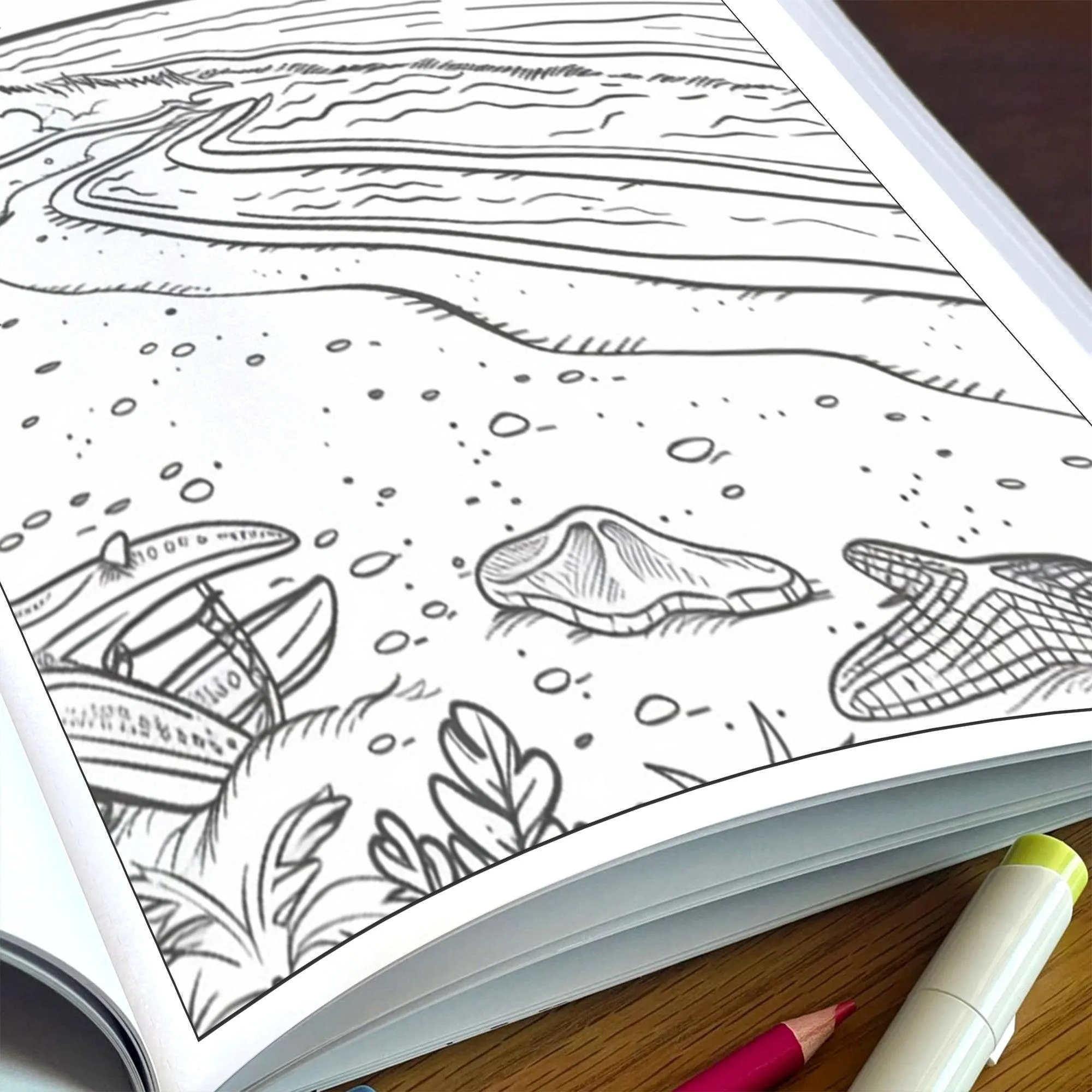 Tropical Island Adventures Hawaii Coloring Pages – 48 Cute Beach Activities for Kids - image 5