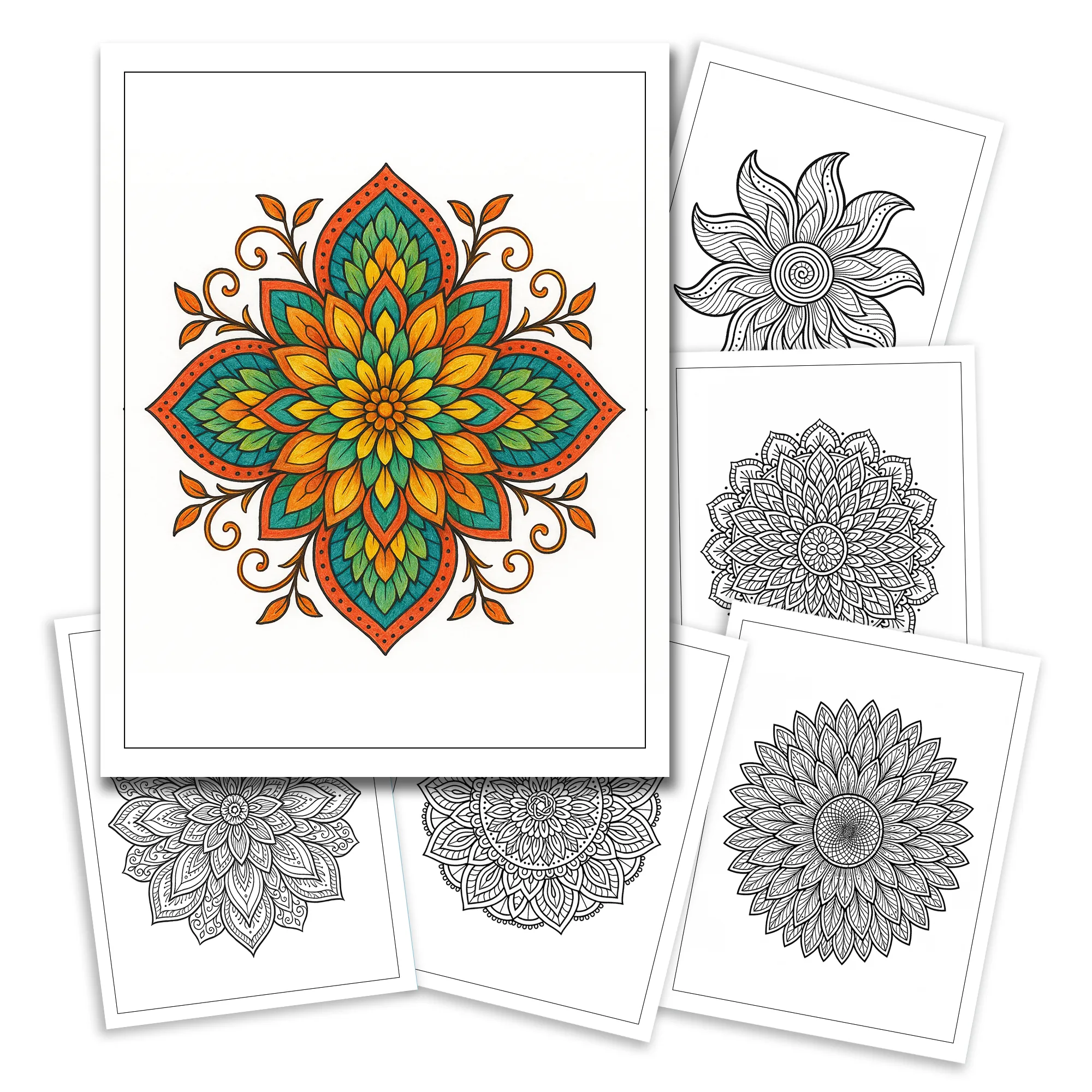 Mandala Coloring Book – Intricate Designs to Color and Relax - image 2