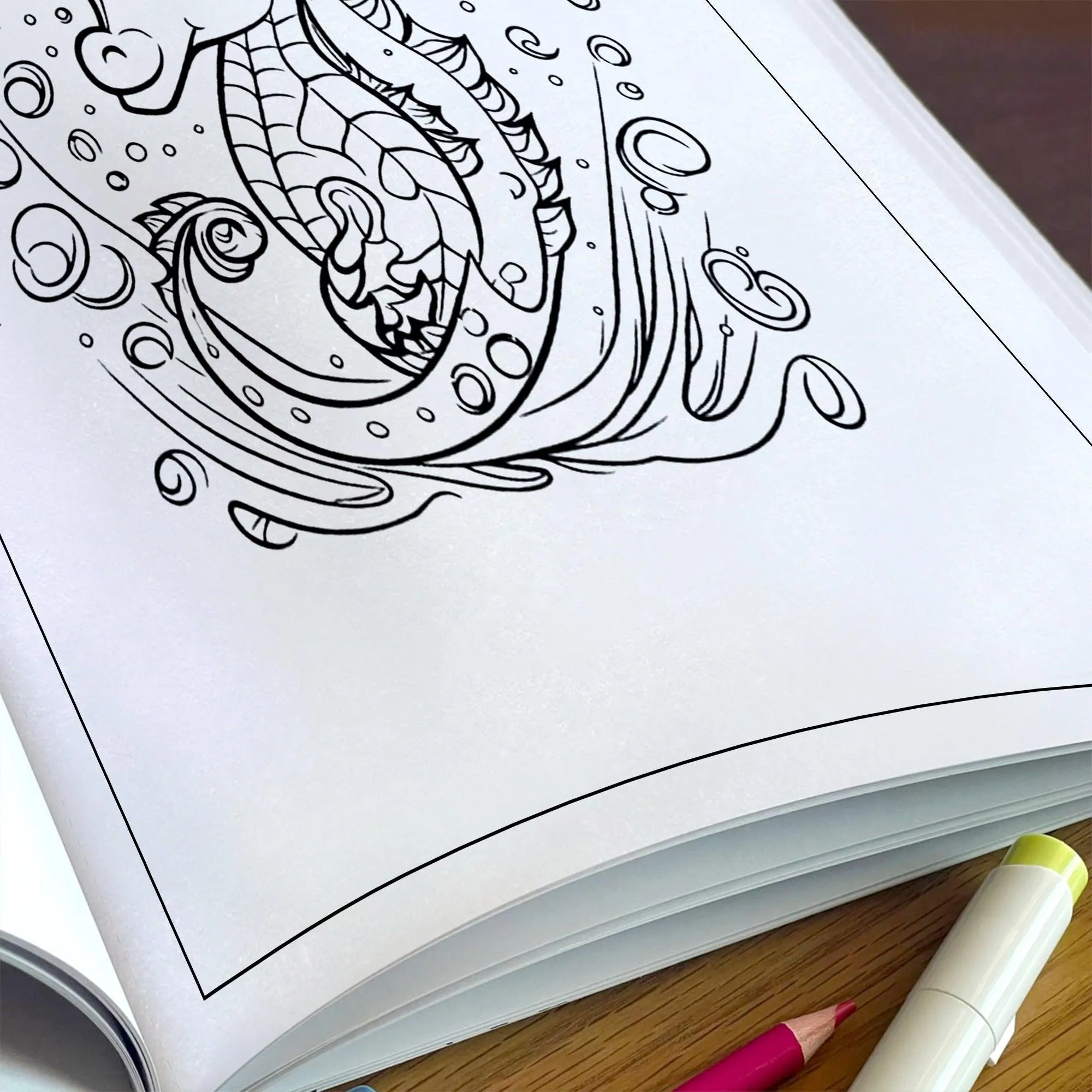 Ocean Friends of Hawaii Coloring Pages – 48 Fun Sea Life Designs for Kids - image 5