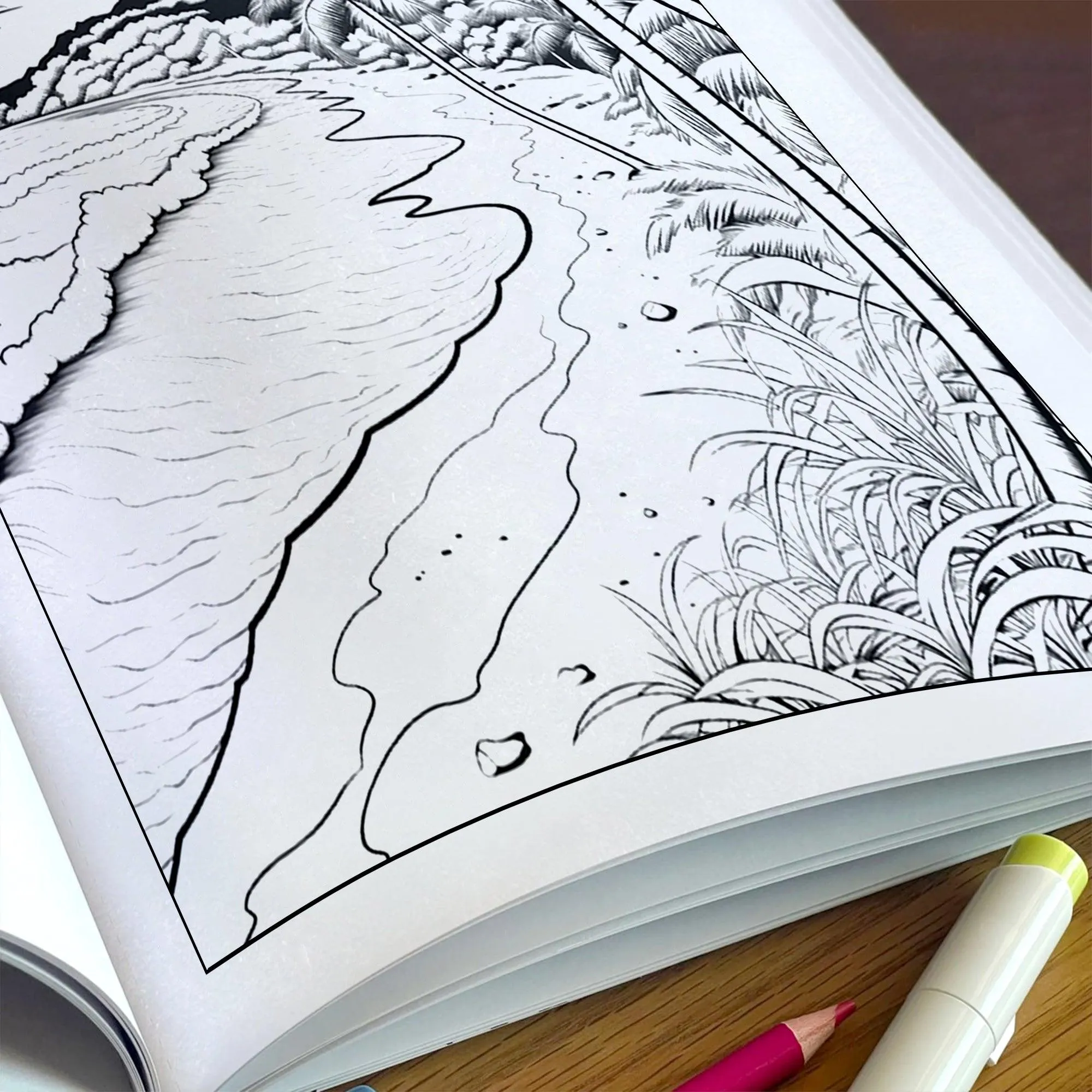 Sunshine Paradise Coloring Pages – 48 Fun and Easy Hawaii-Themed Coloring Sheets for Kids - image 5