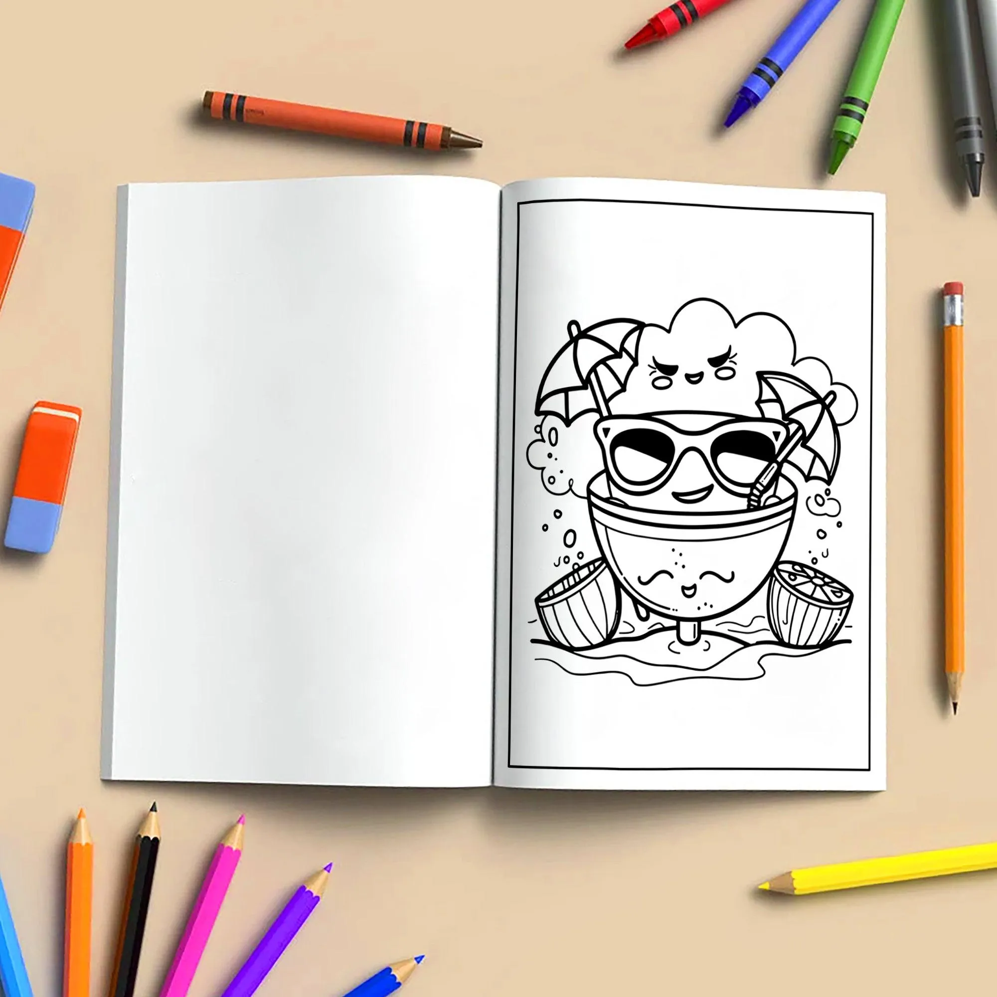 Aloha Adventures Coloring Pages – 48 Fun Island Designs for Kids - image 4