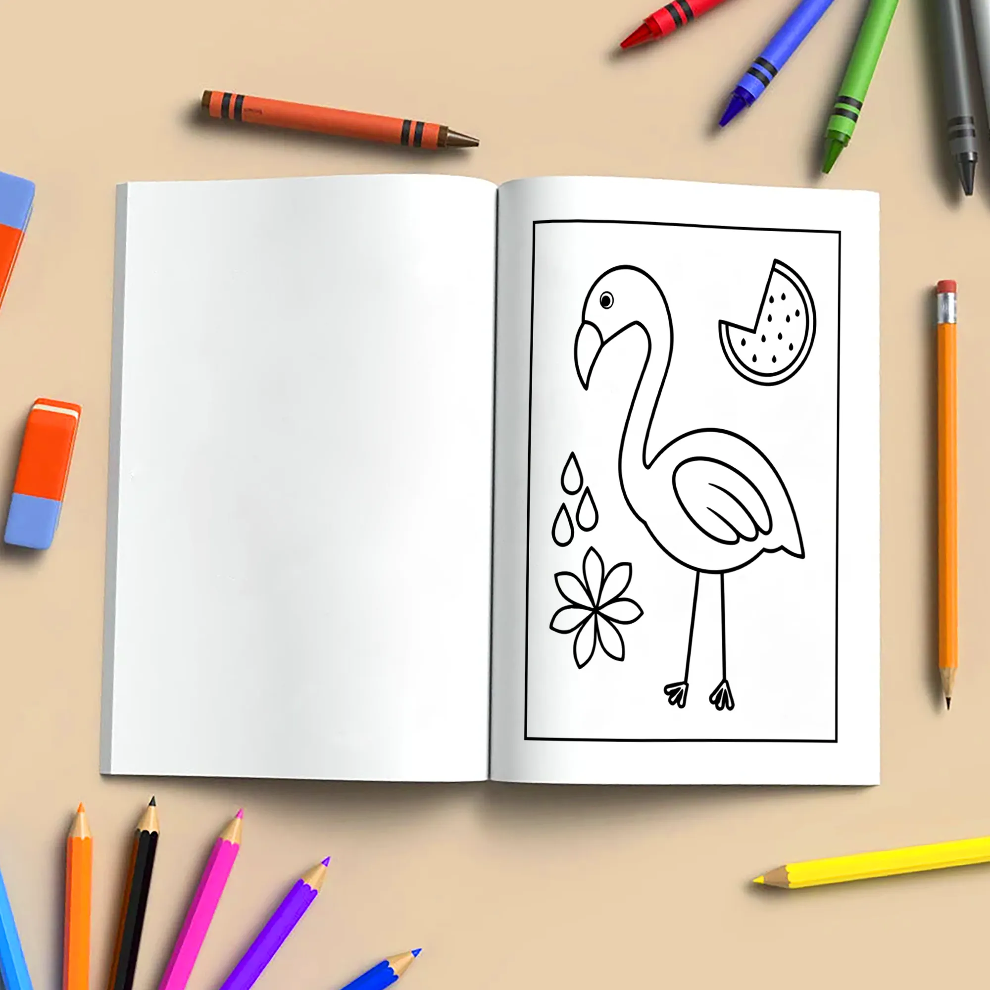 Tropical Vibes Hawaii Coloring Pages – 48 Relaxing Summer Scenes for Kids - image 4