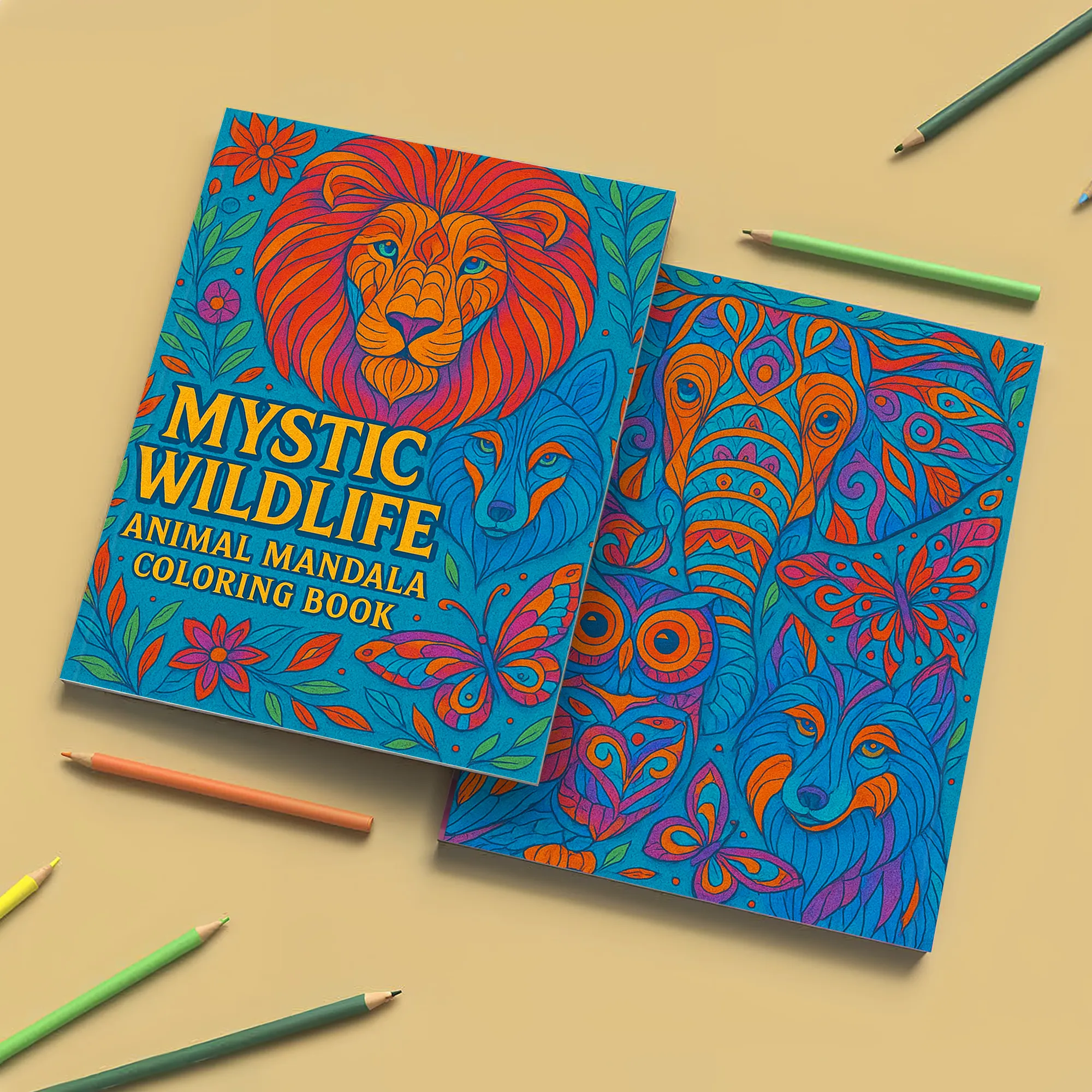 Mystic Wildlife Coloring Book - Intricate Animal Mandalas for Relaxation and Creativity - image 7