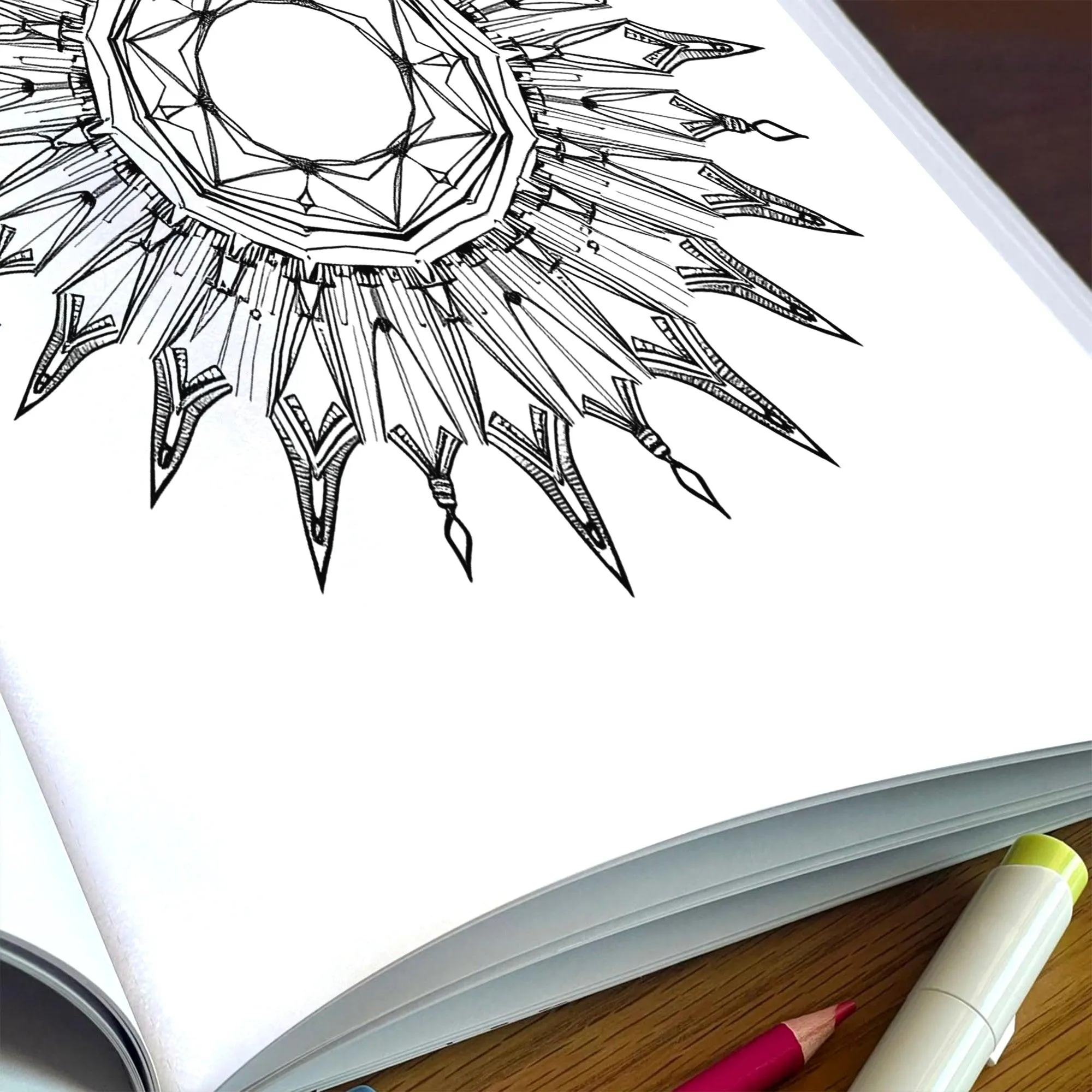 Portal Mandalas – Mandala Coloring Pages – 48 Pages – Spirals, Light Gates, Twisted Space Paths – For Adults - image 5