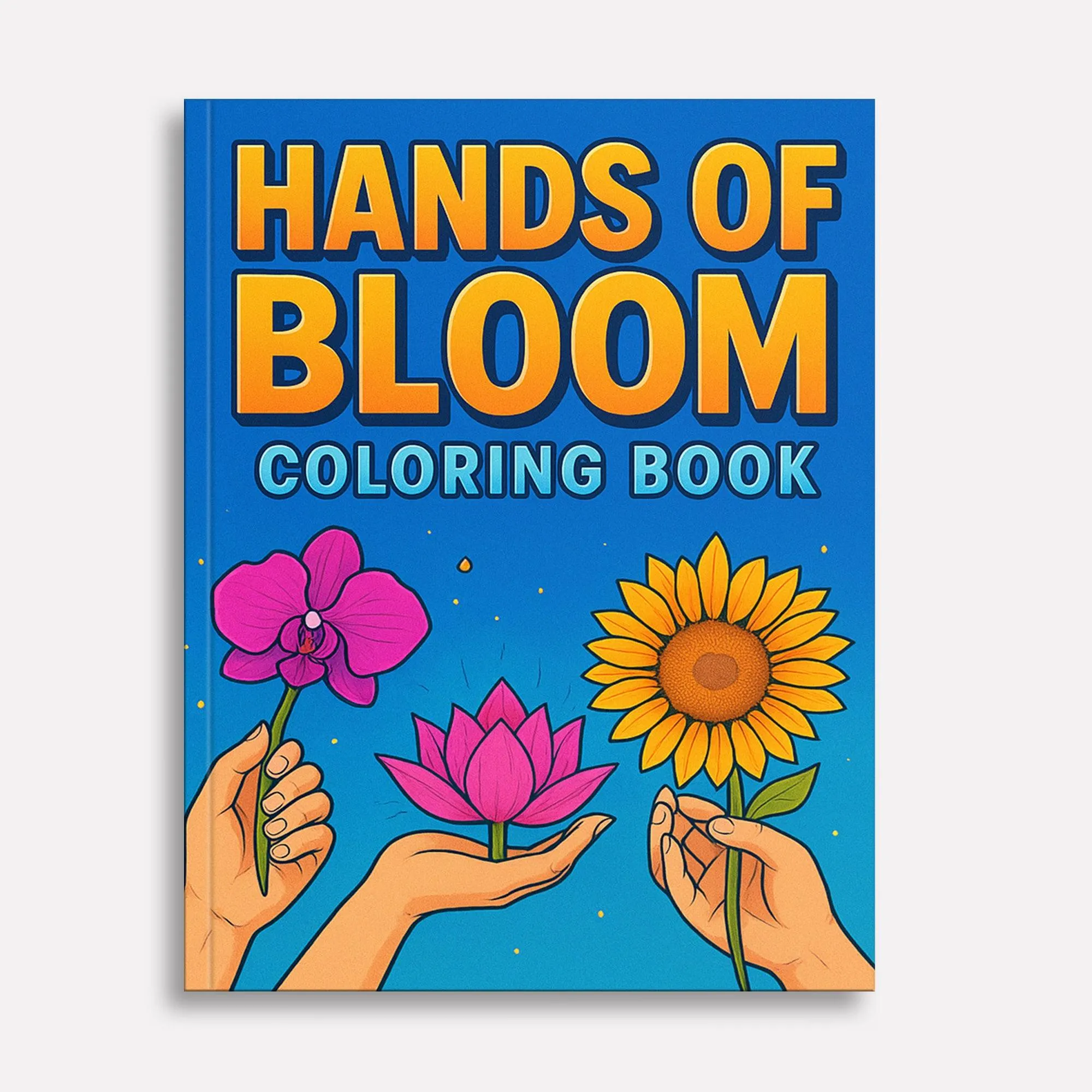 Hands of Bloom – Coloring Pages – 48 Symbolic Floral & Hand Illustrations – For Kids And Adults - image 2
