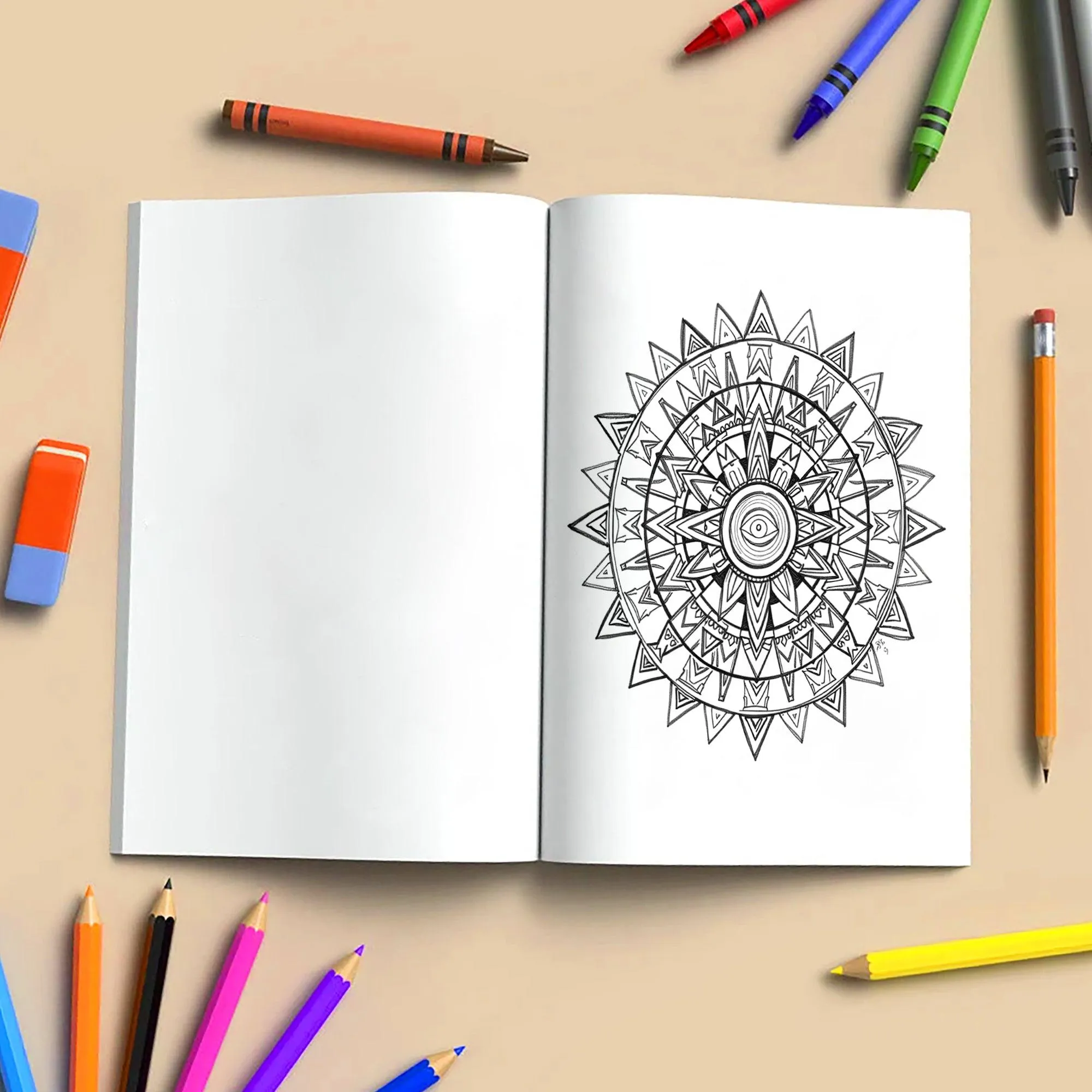 Cultural Mandalas of the World – Mandala Coloring Pages – 48 Pages – Mehndi, Aztec, Celtic & Eastern Patterns – For Adults - image 4