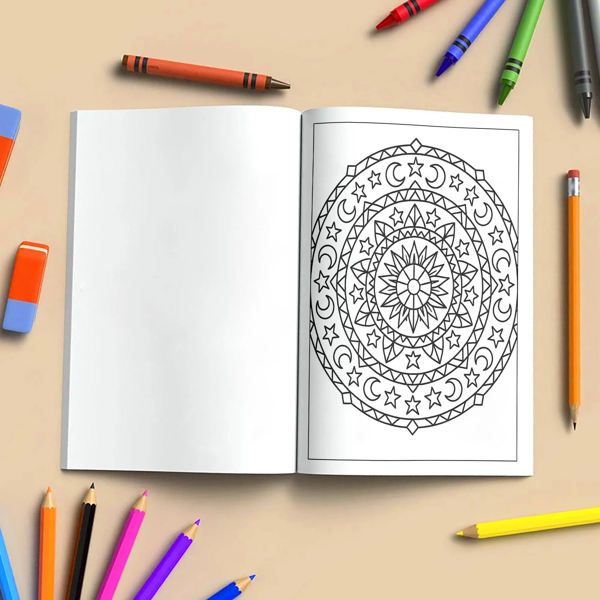 Geometric Labyrinth Mandalas Coloring Pages – 48 Bold Maze-Inspired Designs for Adults - image 5