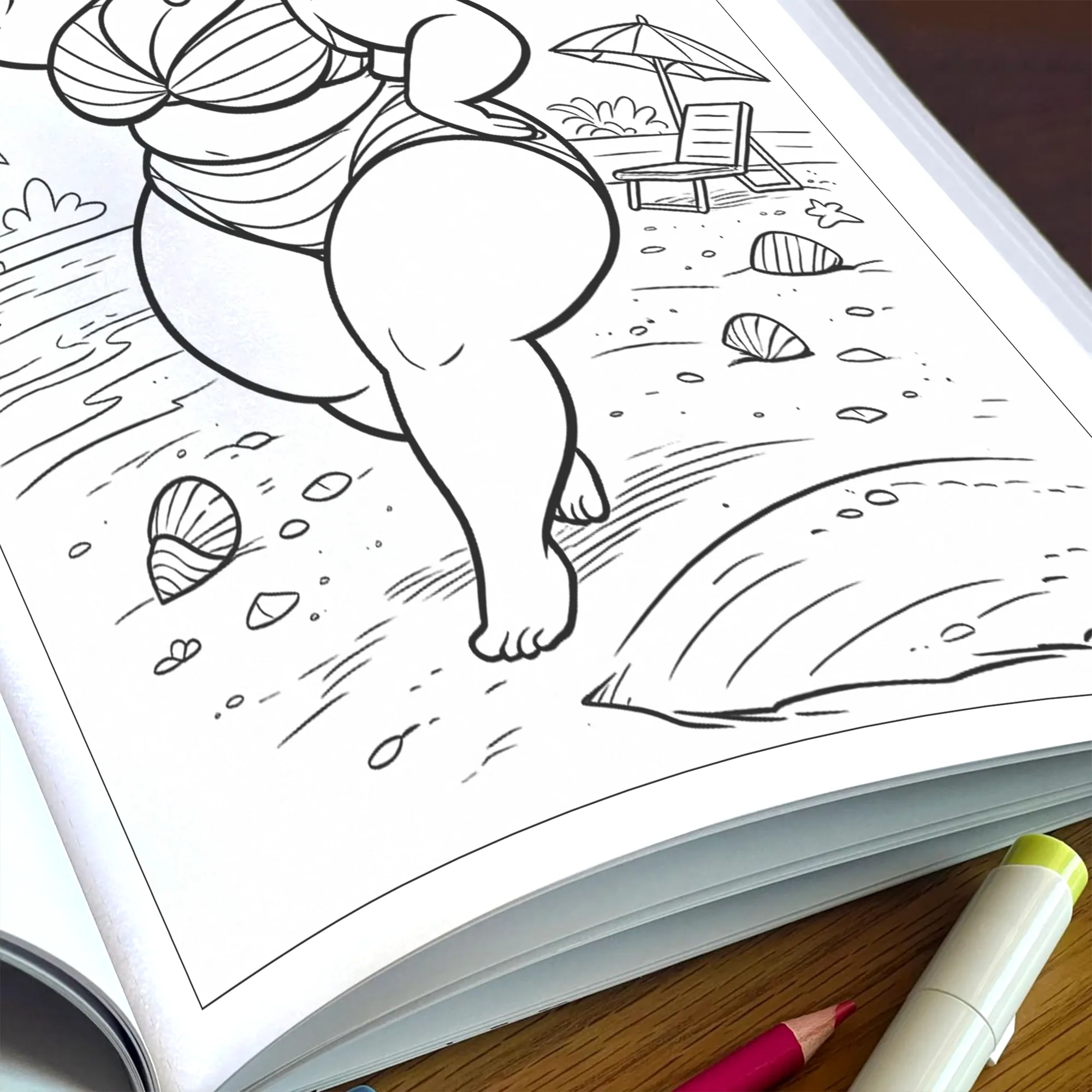 Afro Cuties at Their Best Coloring Pages – 48 Pages – Cute, Empowering, Everyday Joy – For Adults - image 6