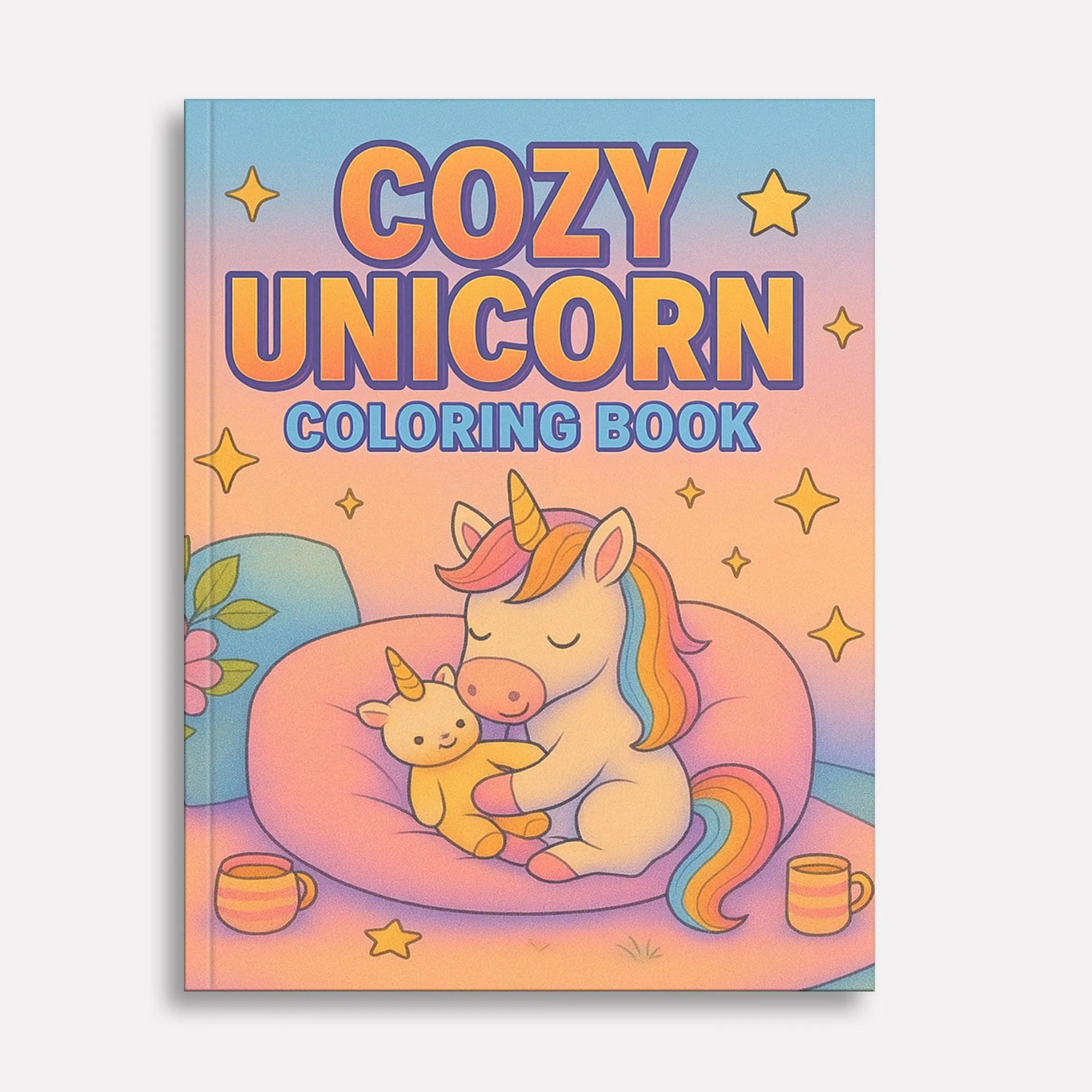 Cozy Unicorn Dreams – Unicorn Coloring Pages – 48 Pages – Snuggly, Sleepytime, Magical Moments – For Kids - image 2
