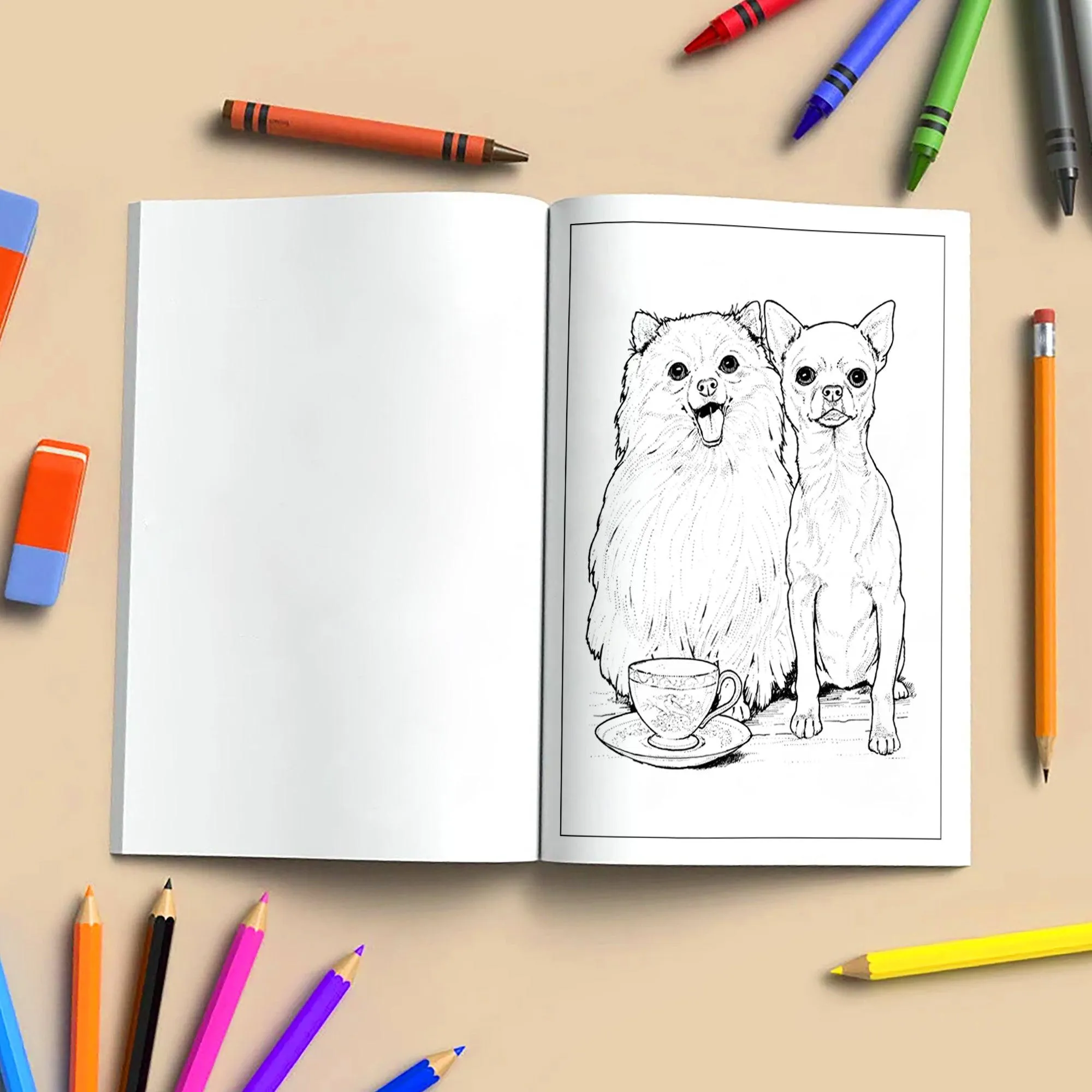 Chihuahua Love – Relaxing Coloring Book for Dog Fans of All Ages - image 5